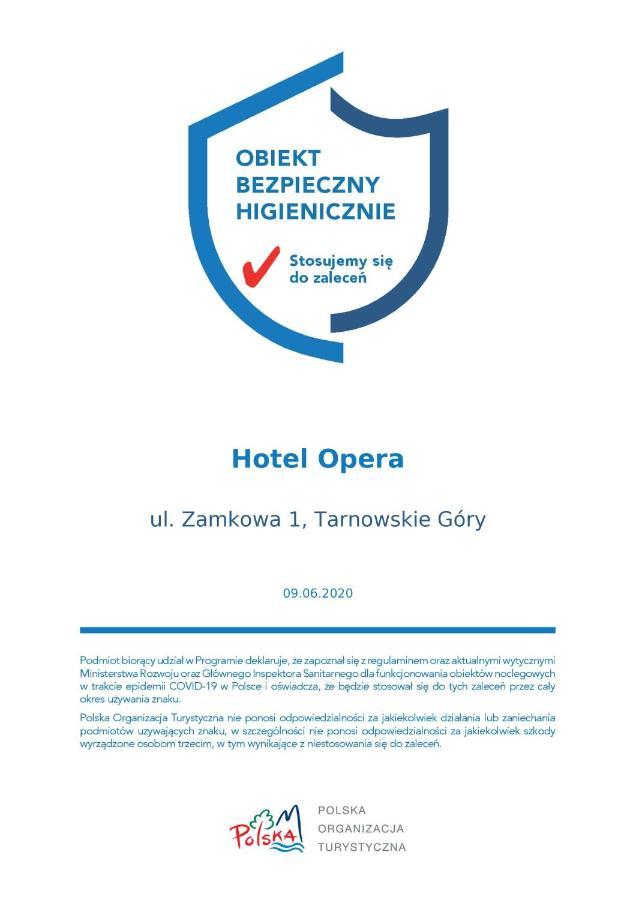 Hotel Opera Tarnowskie Gory Bagian luar foto